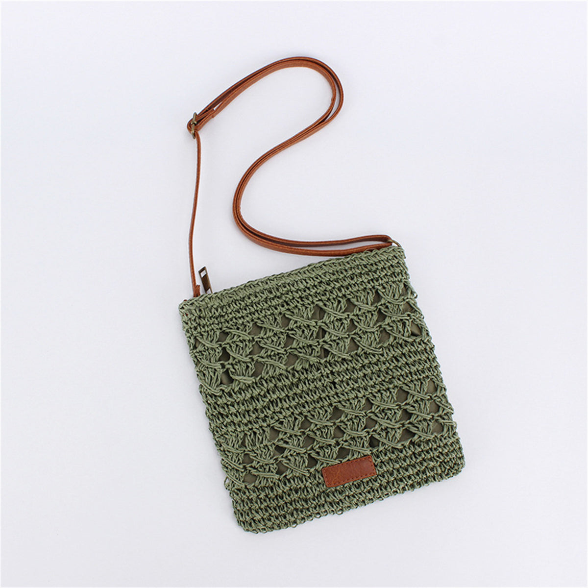 Woven Straw Crossbody Bag product detail 19