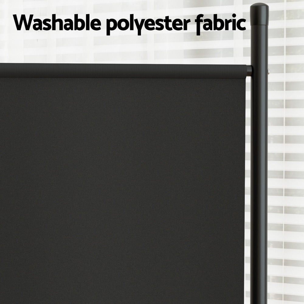 Fabric Black Folding Room Divider product detail 6