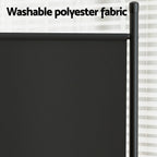 Fabric Black Folding Room Divider product detail 6