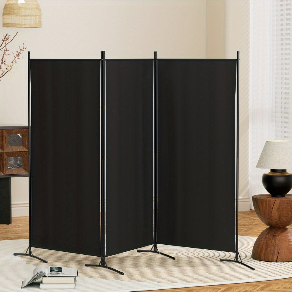 Fabric Black Folding Room Divider product detail 8