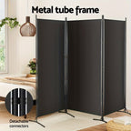 Fabric Black Folding Room Divider product detail 5