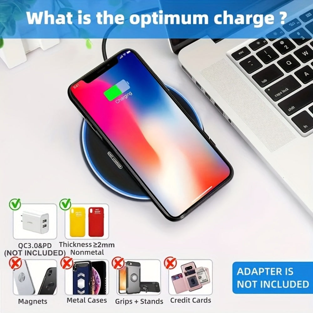 Fast Wireless Charging Pad detail view 6 for Australian shoppers