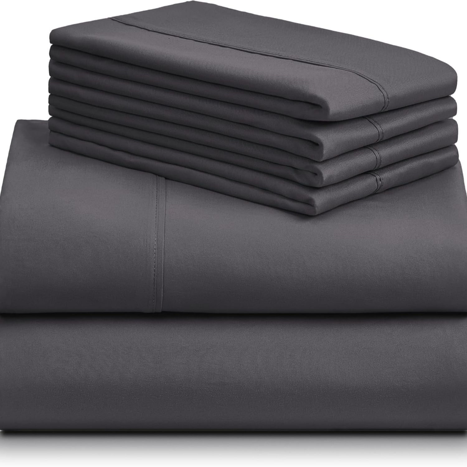 2000TC 3/4pcs 5-Star Hotel Quality Sheets Queen Size Sheet Sets- Super Soft&Breathable 100% Bed Sheets W/ Deep Pockets, Wrinkle & Fade Resistant For Premium Sleep Sheets Set All Seazon Beeding Sets Single Double Queen King