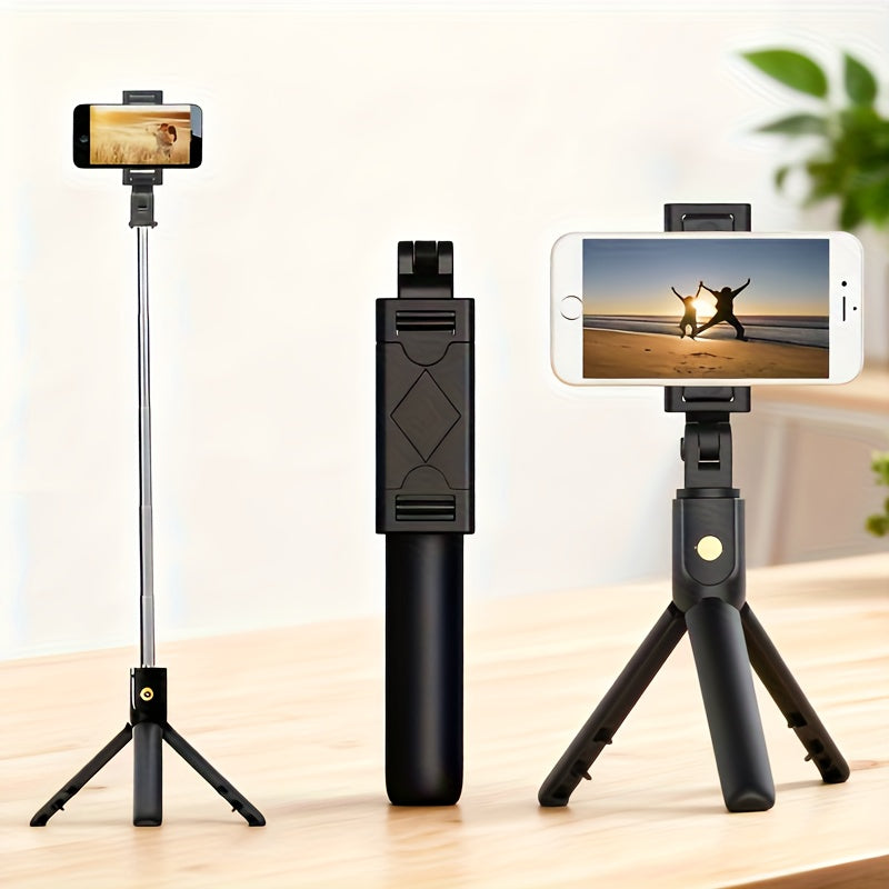 Selfie Stick Tripod with Wireless Remote, Portable & Extendable Phone Holder for iPhone 17 16 15 14 13 12 Pro, for Samsung for, Android