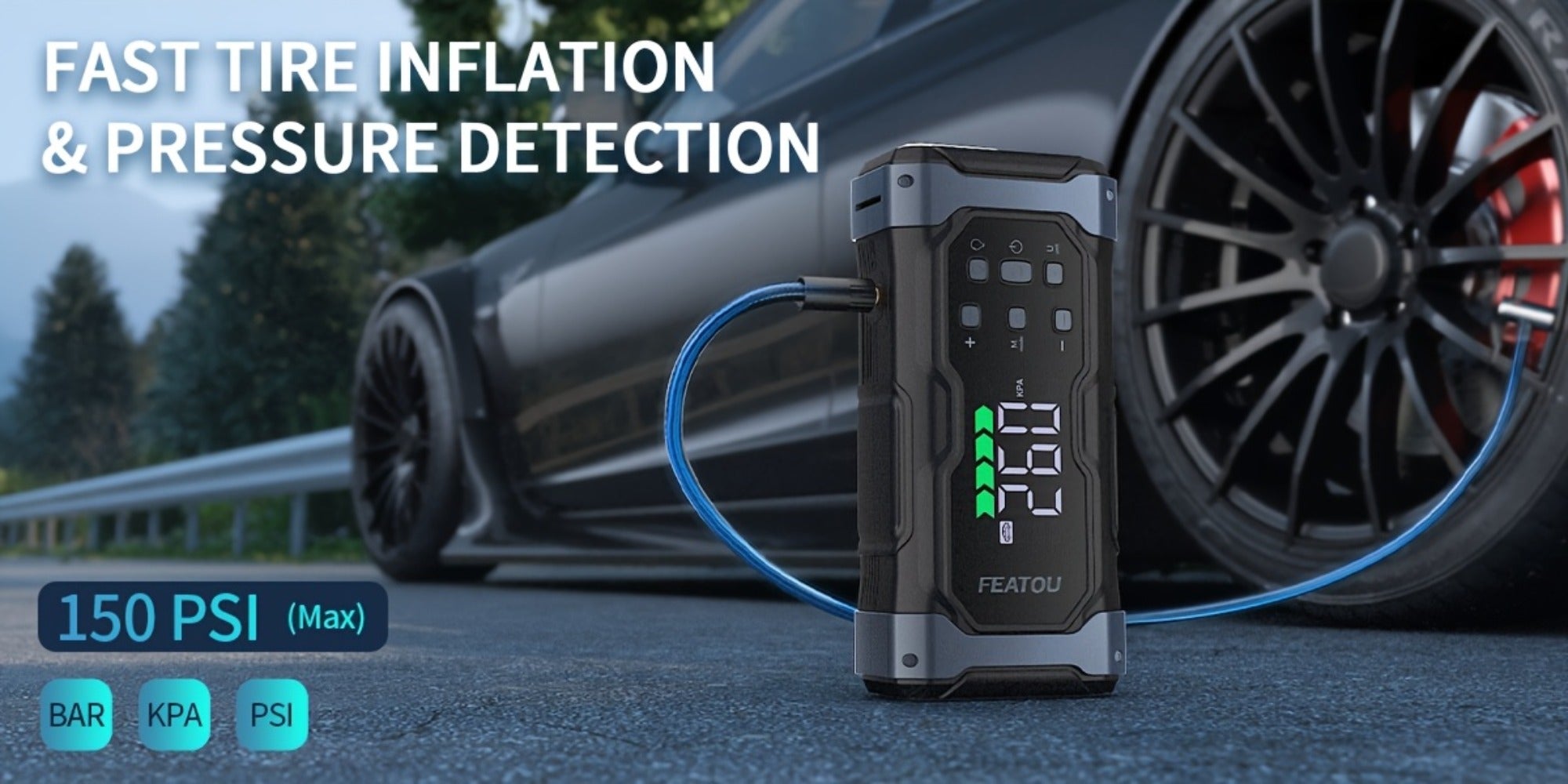 Portable Tyre Inflator detail view 13 for Australian shoppers