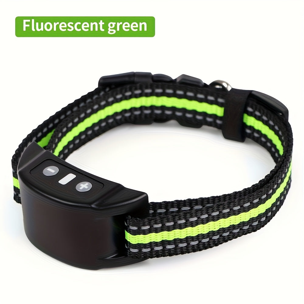 Christmas and Halloween Gifts-Anti Bark Dog Collar Pet Electric Training Collar Auto Stop Barking Obedience IP68