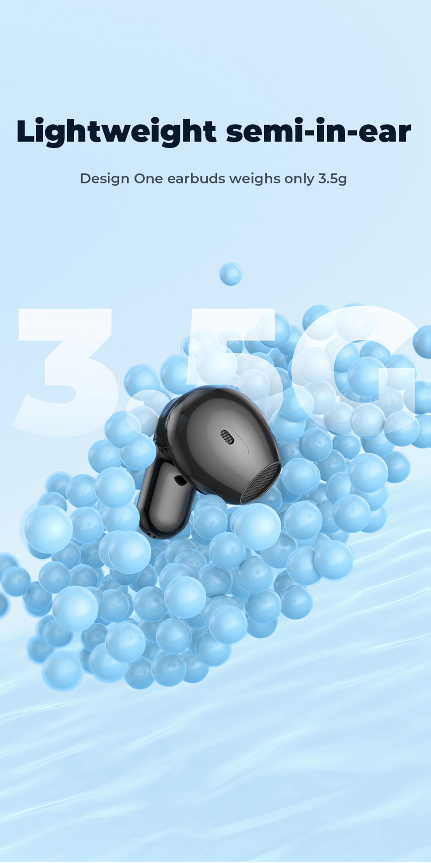HTC NE20 Wireless Translation Earbuds, with 136+ Language Translation for Better Cross-Language Communication, Wireless V6.0 Low Latency, Active Noise Cancellation, Comfortable for Sleep, Wearable for Running, Office, and Entertainment, Language