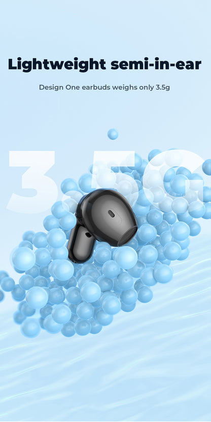 HTC NE20 Wireless Translation Earbuds, with 136+ Language Translation for Better Cross-Language Communication, Wireless V6.0 Low Latency, Active Noise Cancellation, Comfortable for Sleep, Wearable for Running, Office, and Entertainment, Language