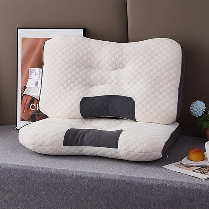 2pcs Gentle Soft Low Pillow - Neck Pillow Suitable for All Four Seasons, Machine Washable, Breathable, Slim And Comfortable - Perfect for Bedding, Living Room And Bedroom, Outdoor Tents, Camping, Hiking
