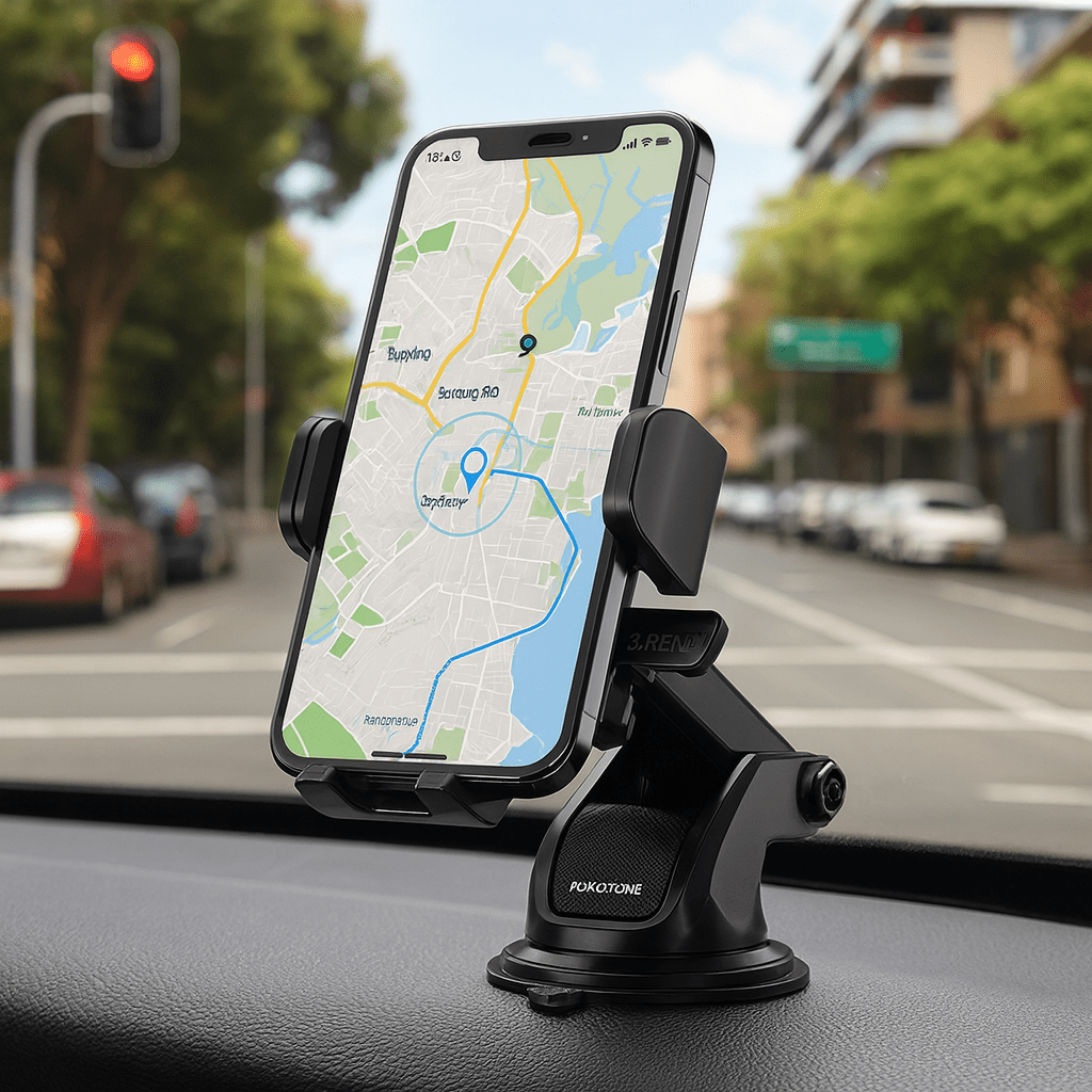 Borofone BH60 Car Mount Mobile Phone Holder – Car Mount with 360° Rotation & Strong Suction Cup