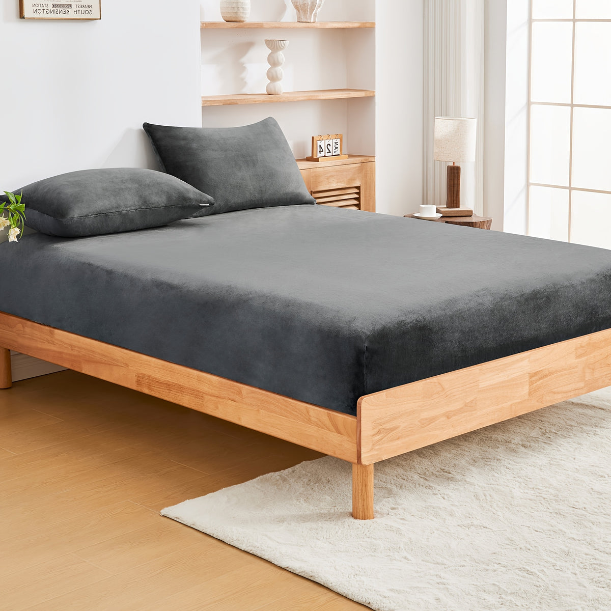 Fleece Bed Sheet Set – 40cm Deep-Pocket Bedding – additional product view 18