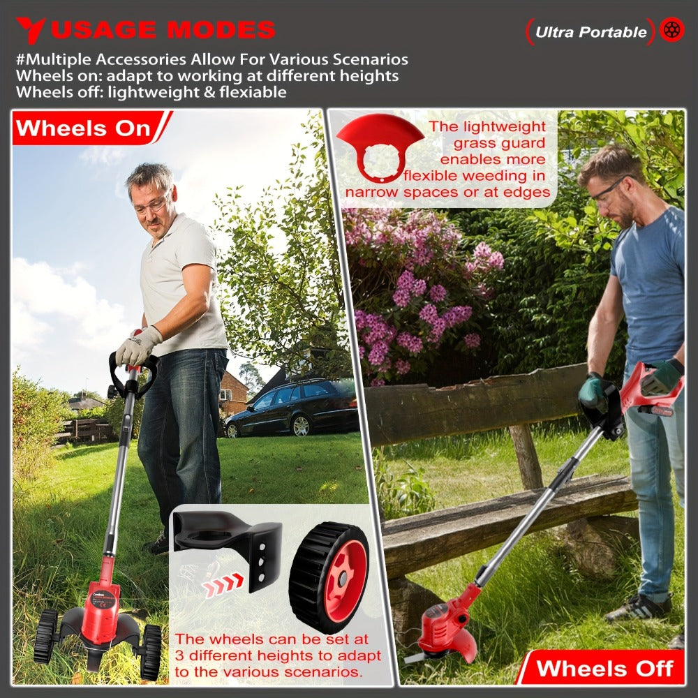 3-in-1 Cordless Grass Trimmer and Edger detail view 2 for Australian shoppers