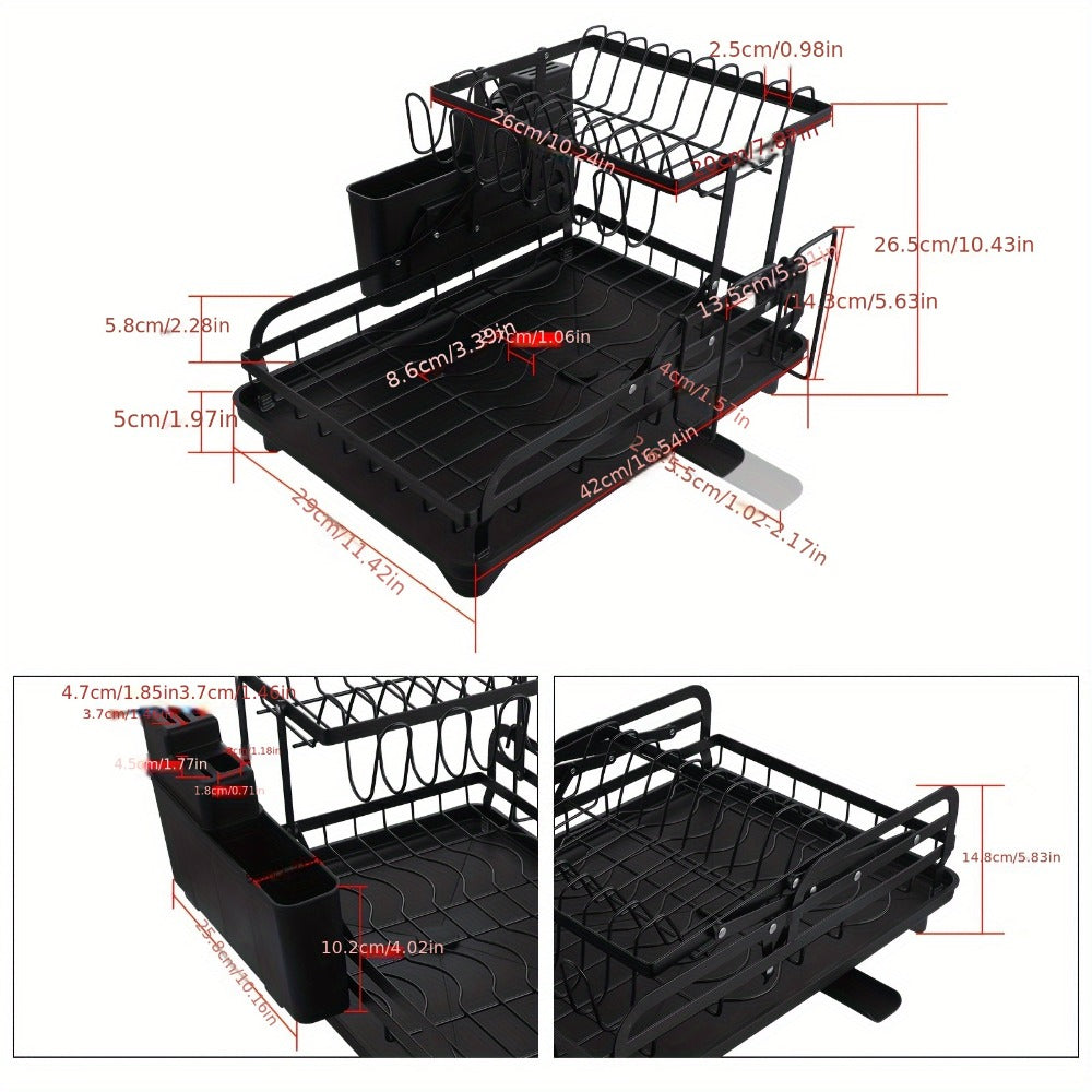 Foldable Dish Drying Rack product detail 3