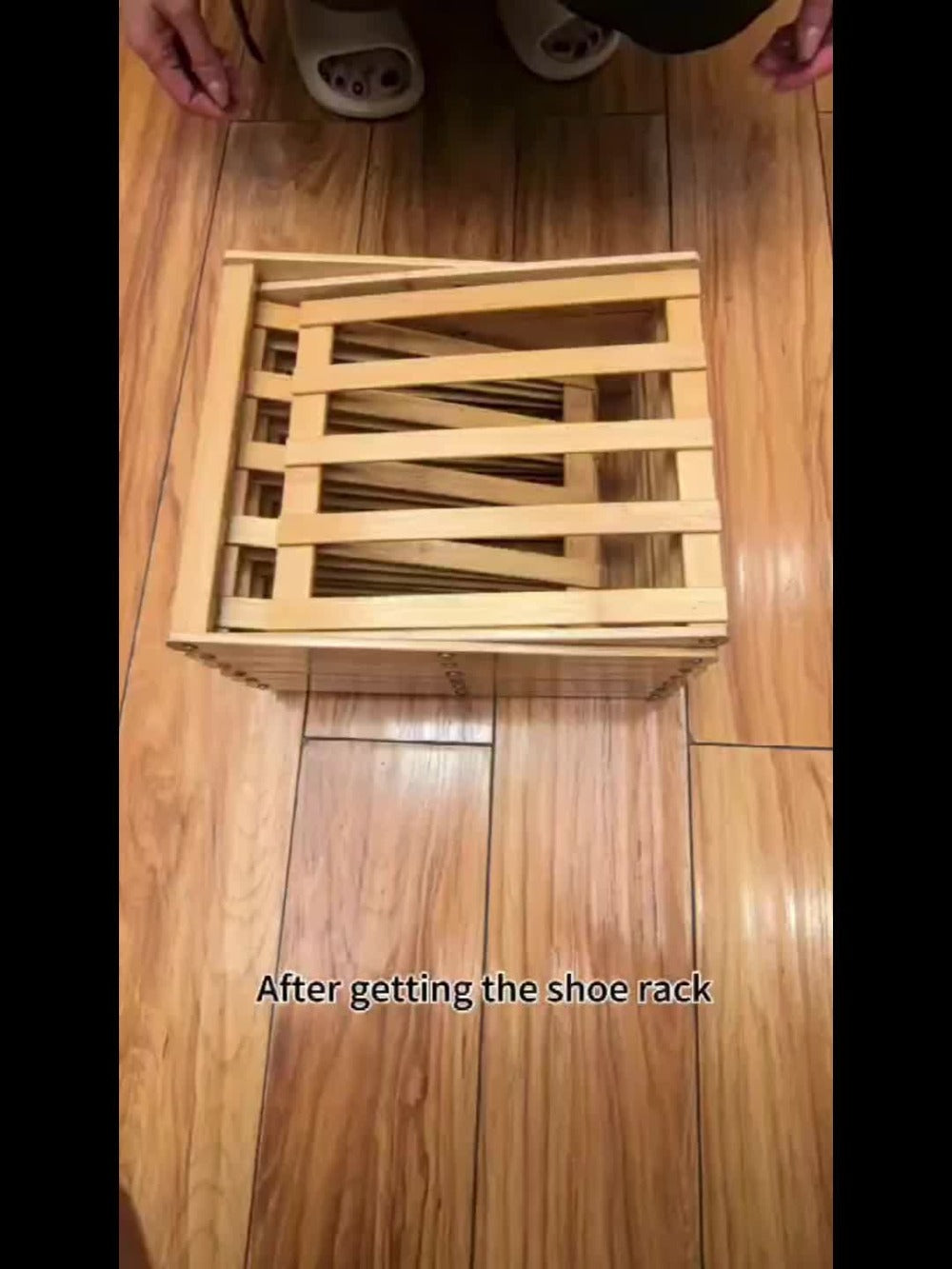 Foldable Freestanding Shoe Rack product detail 12