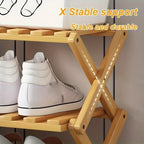 Foldable Freestanding Shoe Rack product detail 13