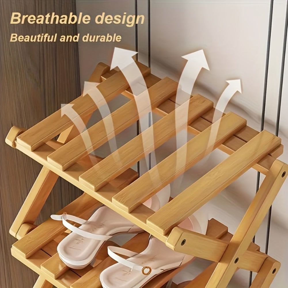 Foldable Freestanding Shoe Rack product detail 14