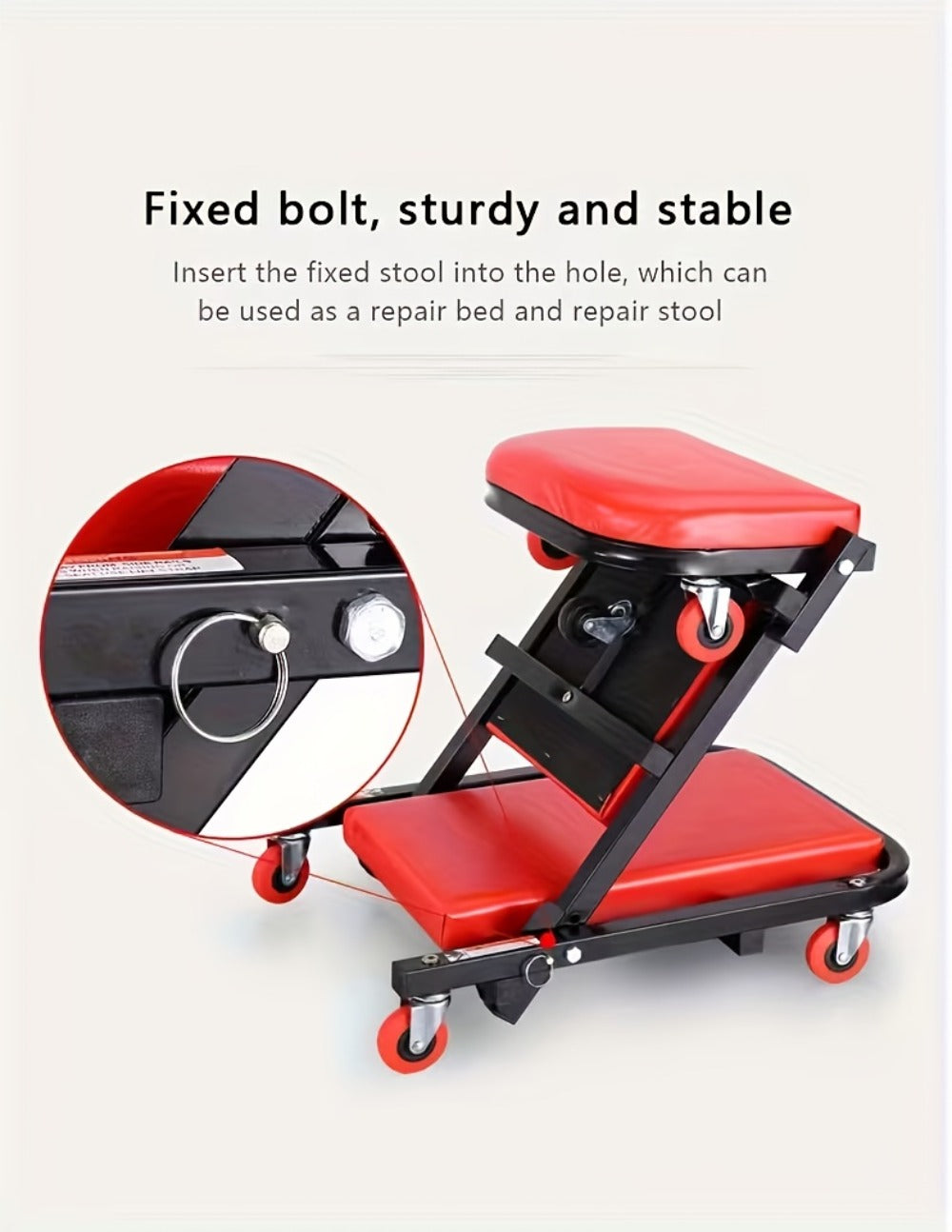 Foldable Mechanic Creeper Seat detail view 13 for Australian shoppers