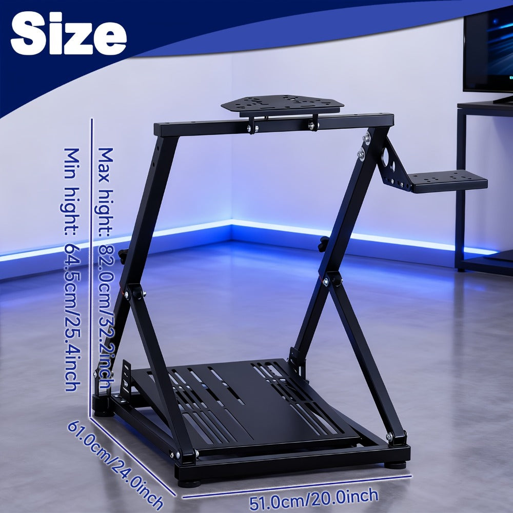 Foldable Racing Wheel Simulator Stand detail view 2 for Australian shoppers