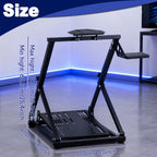 Foldable Racing Wheel Simulator Stand detail view 2 for Australian shoppers