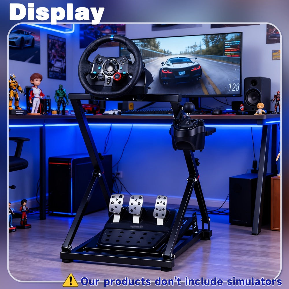 Foldable Racing Wheel Simulator Stand detail view 4 for Australian shoppers
