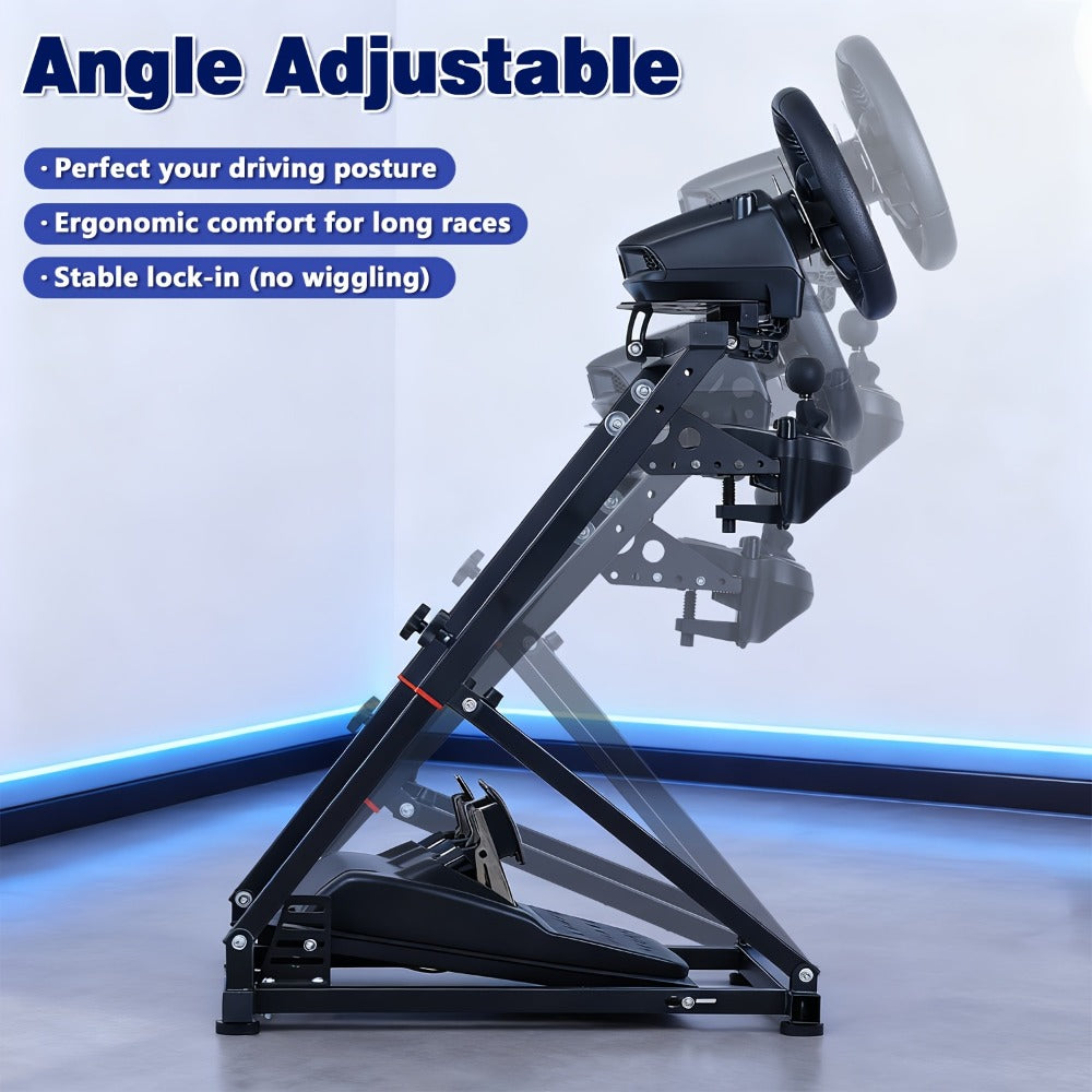 Foldable Racing Wheel Simulator Stand detail view 5 for Australian shoppers