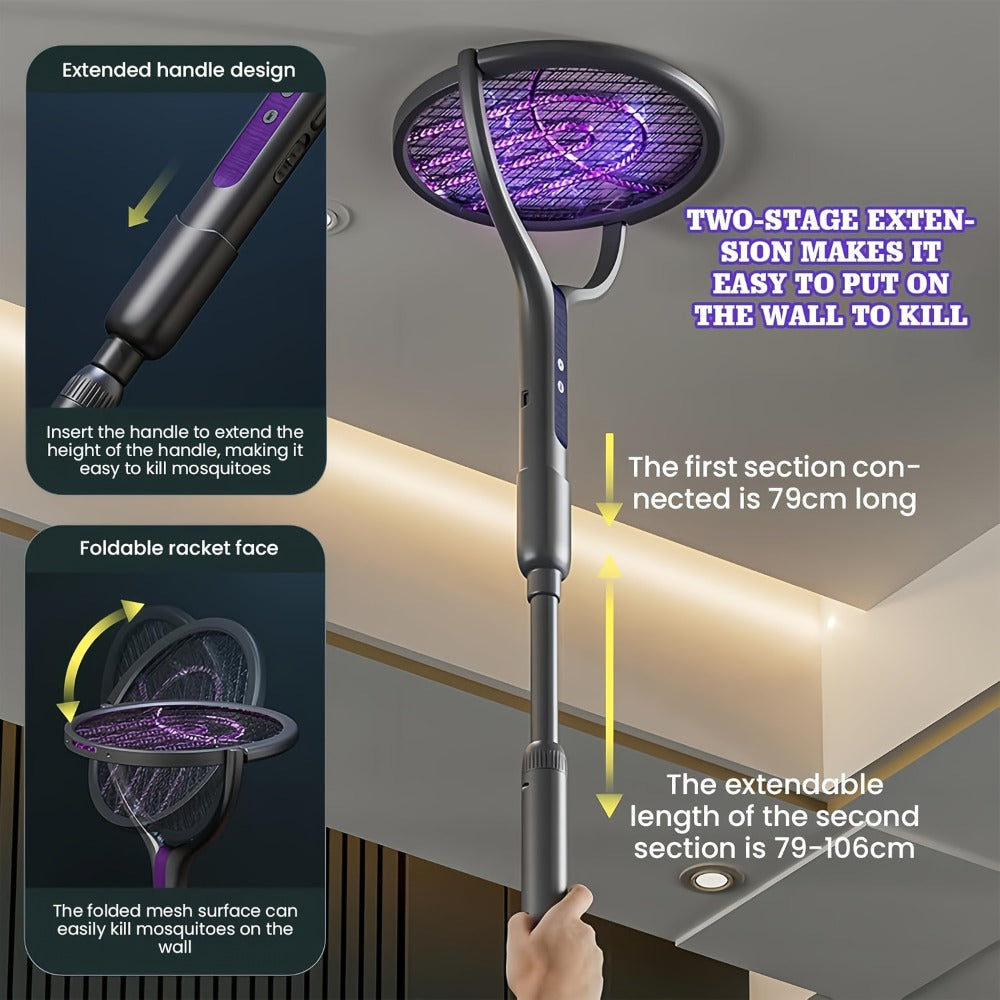 Foldable Rechargeable Mosquito Swatter detail view 5 for Australian shoppers