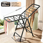 Foldable Shoe Storage Rack - entryway and wardrobe organisation – close-up product details