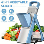 4-in-1 Vegetable Slicer with Container main product view for Australian shoppers