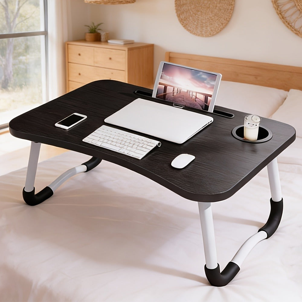 Foldable Walnut Home Office Desk product detail 6