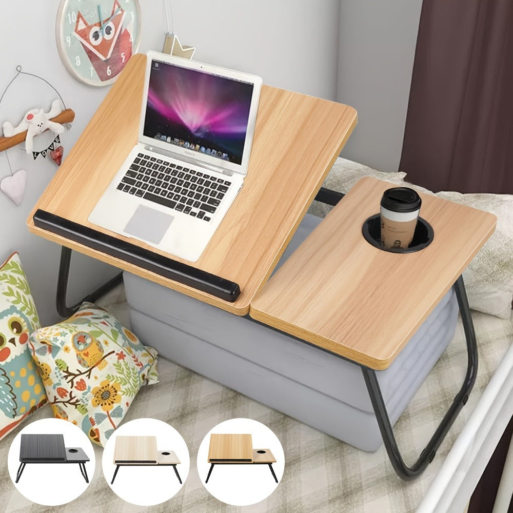 Foldable Walnut Home Office Desk product detail 10