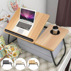 Foldable Walnut Home Office Desk product detail 10
