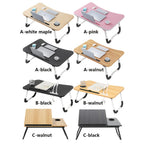 Foldable Walnut Home Office Desk product detail 11