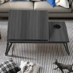 Foldable Walnut Home Office Desk product detail 9