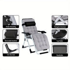 Foldable Zero-Gravity Sun Lounger detail view 8 for Australian shoppers