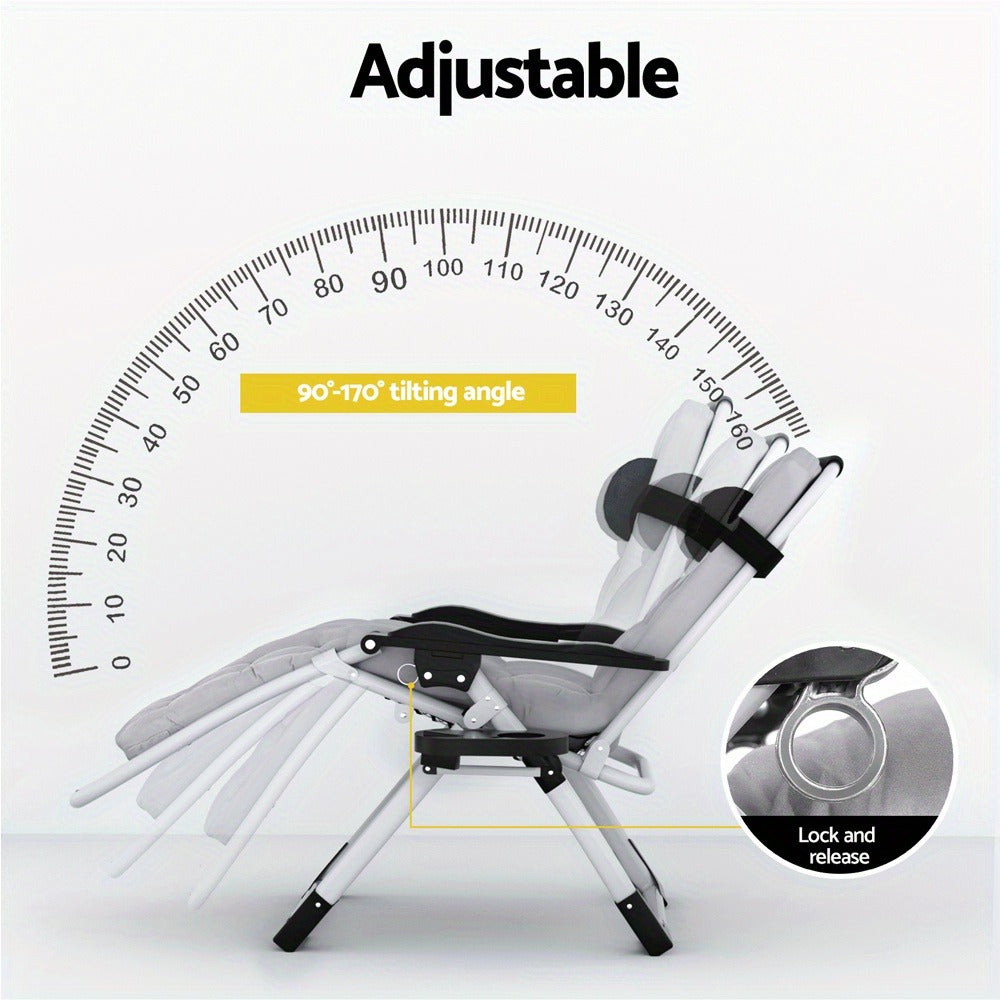 Foldable Zero-Gravity Sun Lounger detail view 5 for Australian shoppers