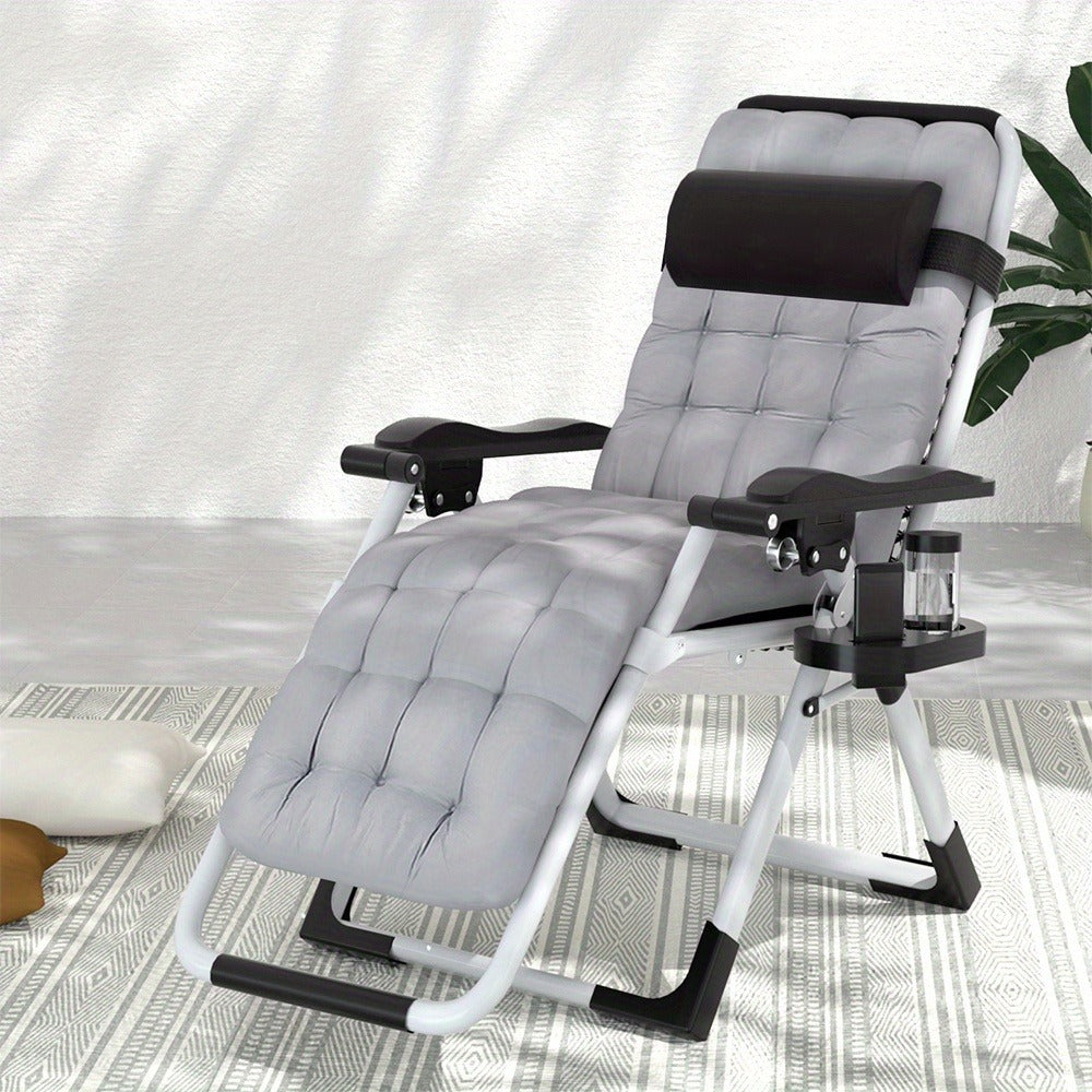Foldable Zero-Gravity Sun Lounger main product view for Australian shoppers