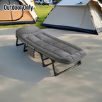 Folding Camping Cot with Mattress – 6-Position Backrest – additional product view 13