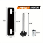 Four-Pin Recovery Track Mounting Kit detail view 9 for Australian shoppers