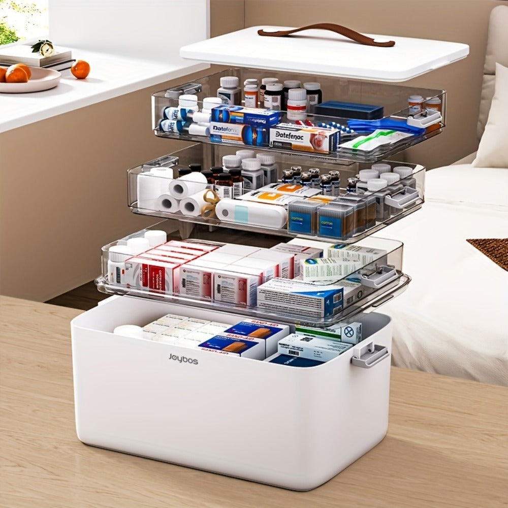 Four-Tier Covered Storage Organiser main product view for Australian shoppers