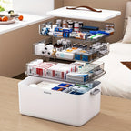 Four-Tier Covered Storage Organiser main product view for Australian shoppers