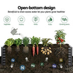 Galvanised Steel Raised Garden Bed – Rust-Resistant – product detail angle
