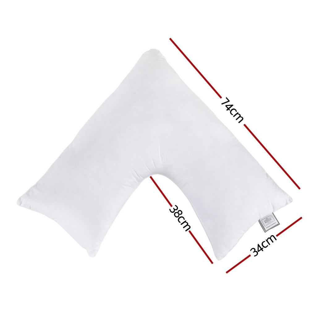 Giselle Bedding Maternity Body Pillow for Everyday Parent Comfort – close-up product details