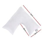 Giselle Bedding Maternity Body Pillow for Everyday Parent Comfort – close-up product details