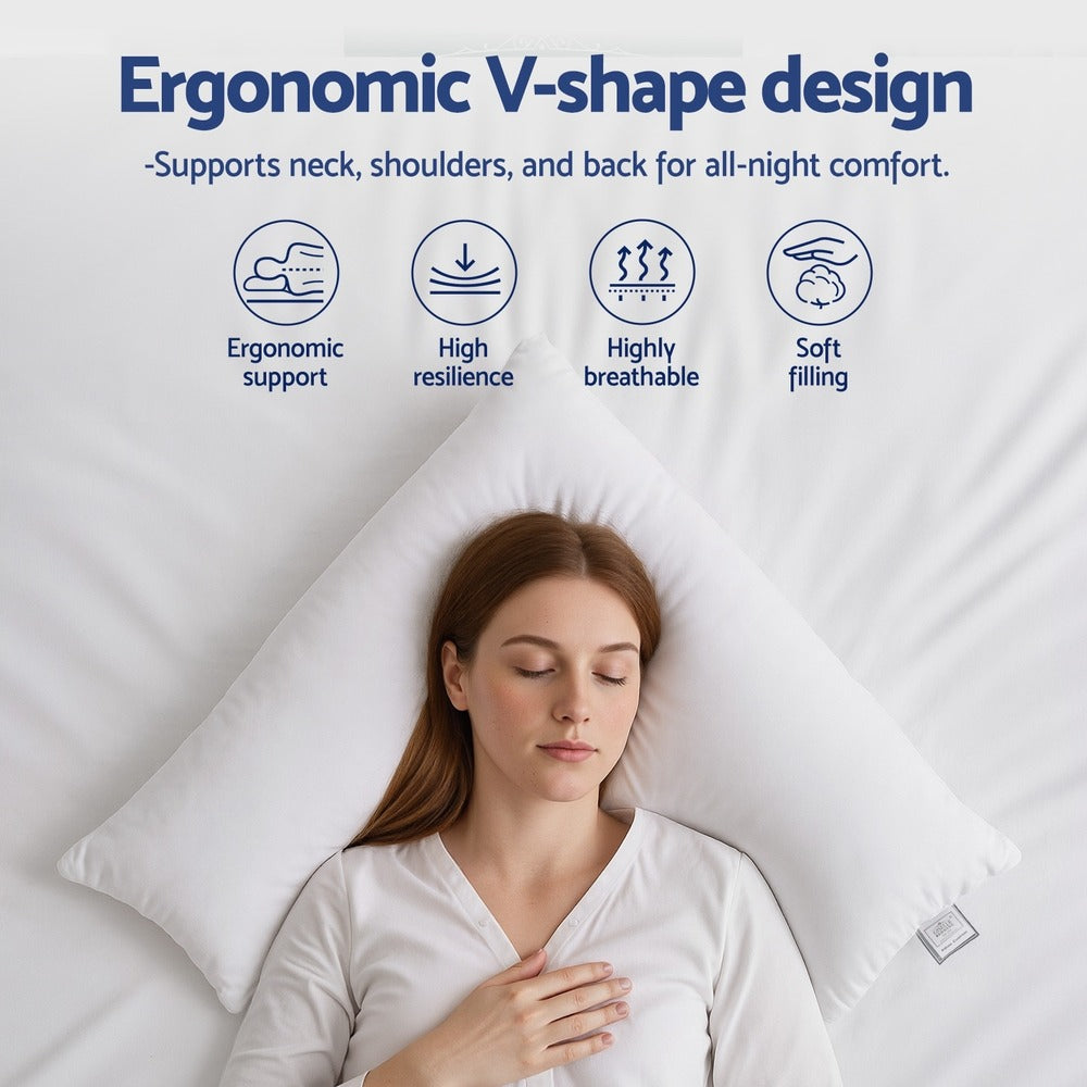 Giselle Bedding Maternity Body Pillow for Everyday Parent Comfort – feature reference
