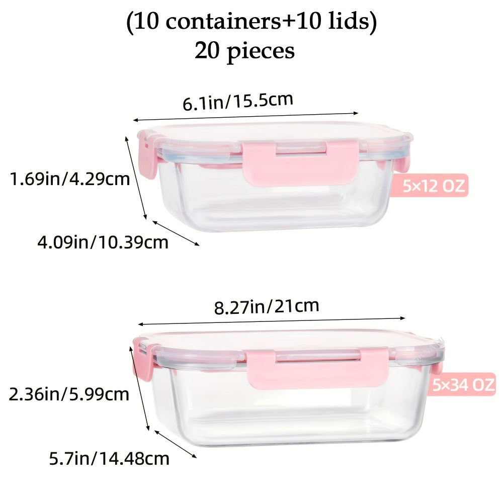 Glass Food Storage Container Set product detail 6