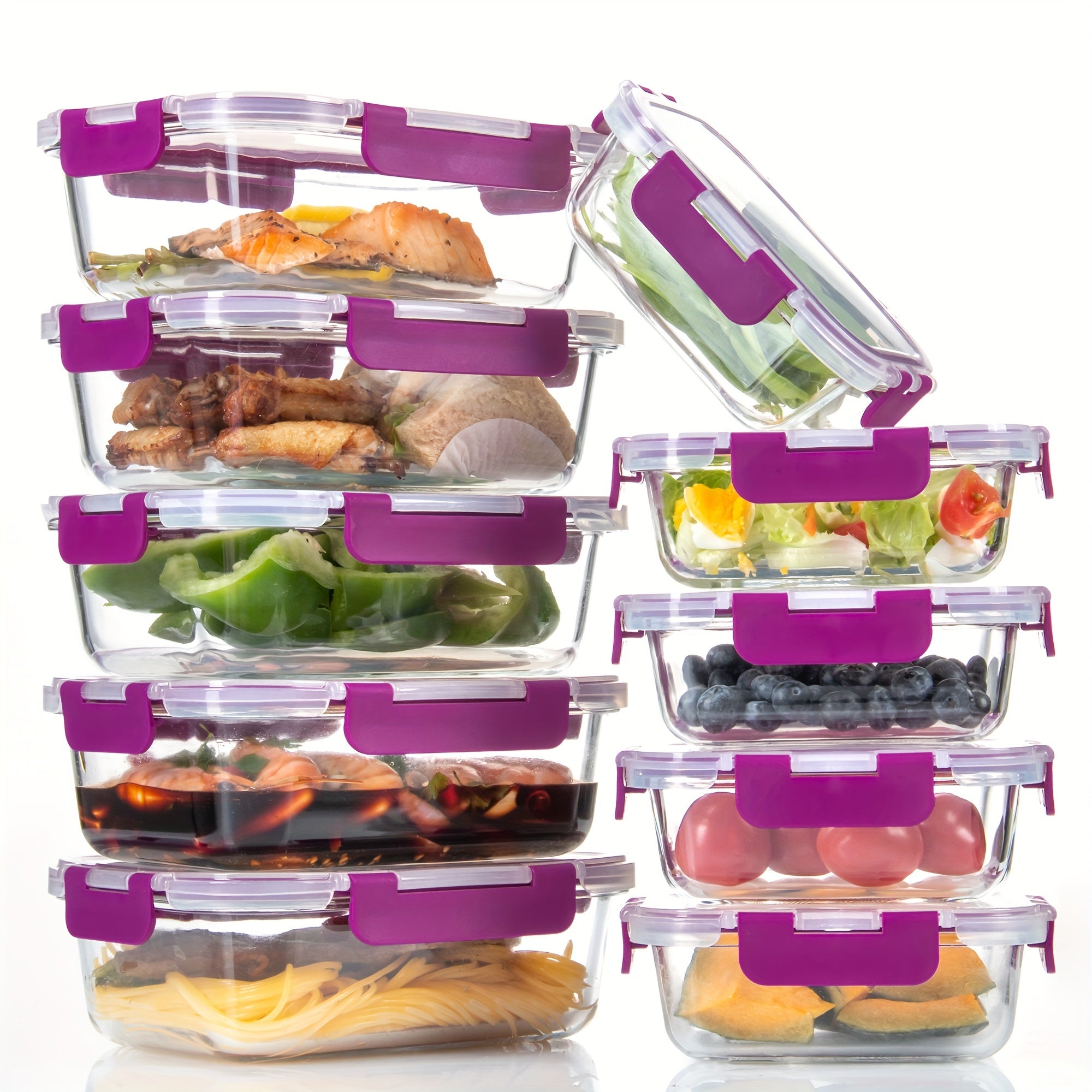 Glass Food Storage Container Set product detail 29
