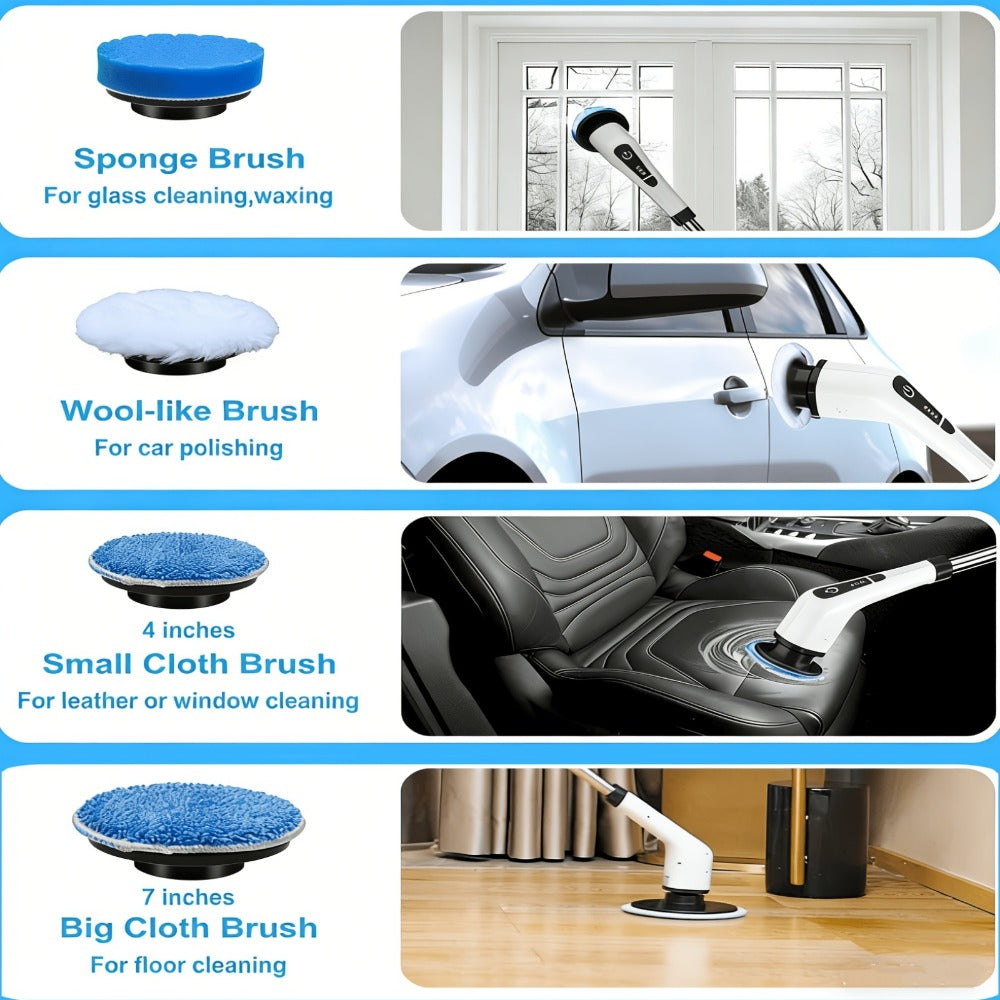 Glass Household Cleaning Brush Set product detail 5