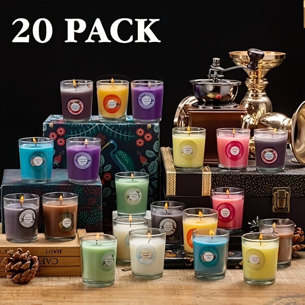 Glass Scented Candle Gift Set main product view for Australian shoppers