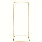 Golden Leather Heavy-Duty Wedding Sign Easel Stand - weddings, events – close-up product details