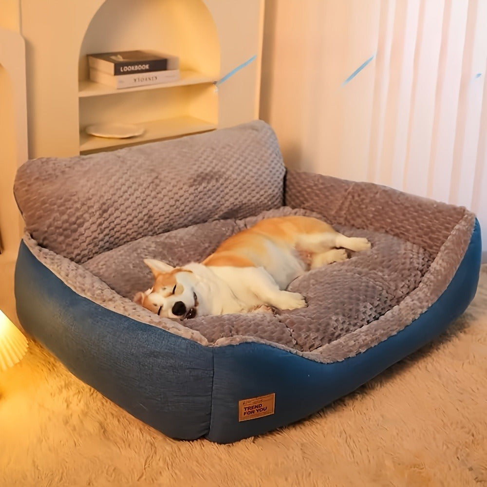 Golden Washable Dog Bed - indoor rest and sleep – additional product view 12